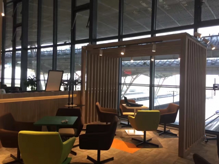 武汉高铁同程旅游VIP店装修工程完工实景图