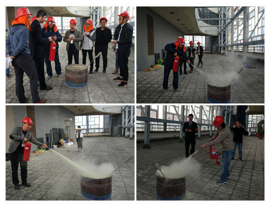 bsports必一运动装饰举行2018年度消防演练