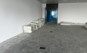 马石油办公室装修设计工程施工现场_bsports必一运动装饰公司